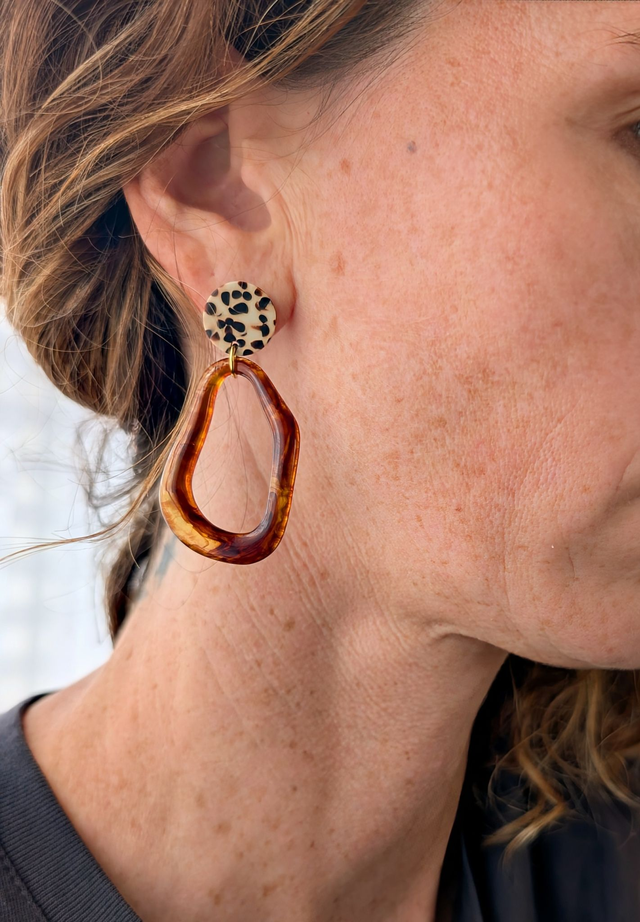 Boucles d&#039;oreilles LEONA