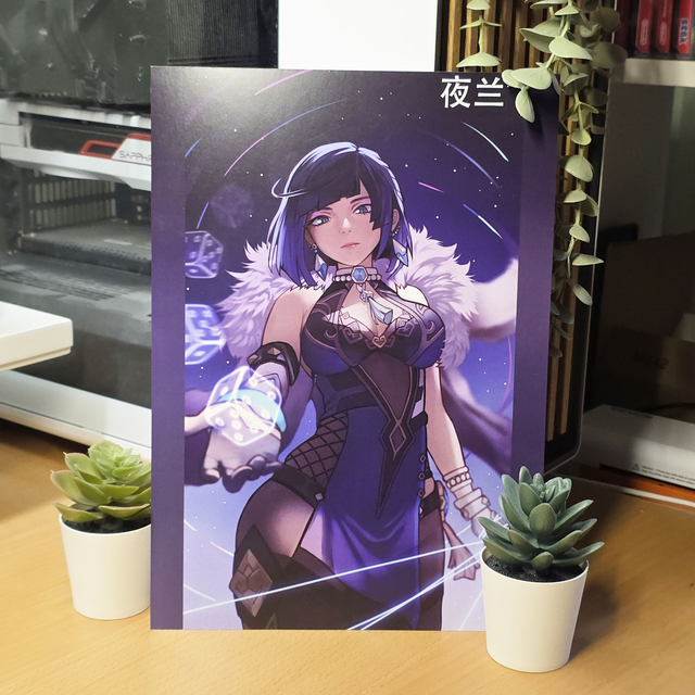 Yelan, "Valley Orchid" - Print