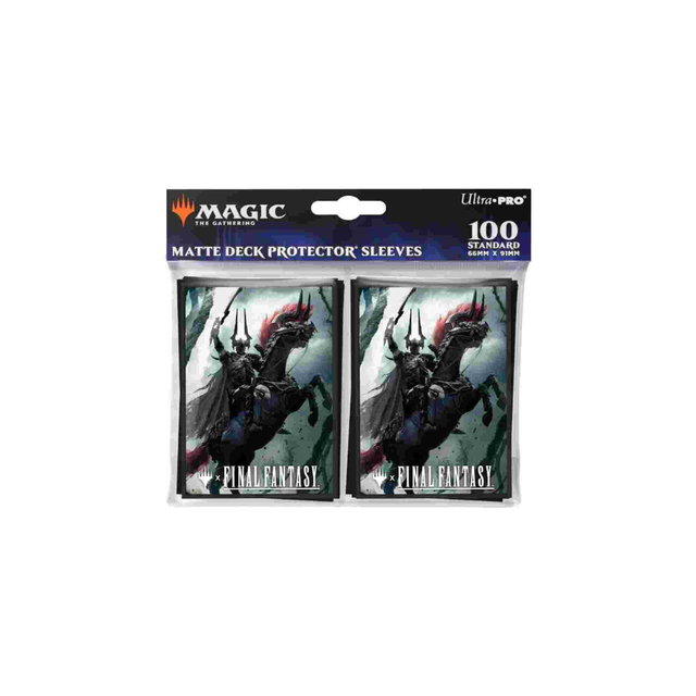 Magic Final Fantasy "Primal Odin" 100 Matte Deck Protector Art Sleeves - Ultra Pro 