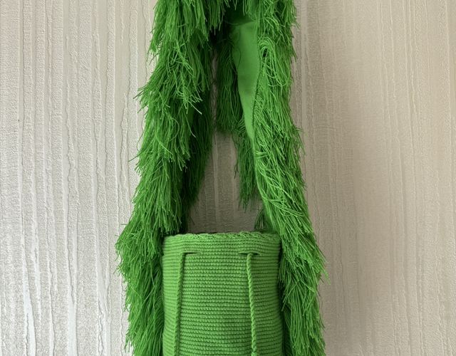 Mochila M con frange 