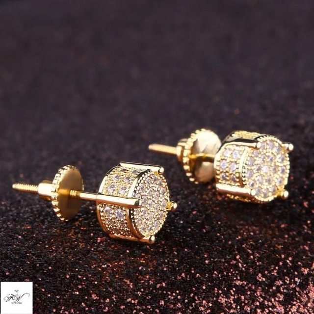 Boucles D’oreilles Diamant V4
