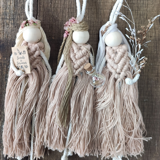 Poupée de sortilège Rose poudré