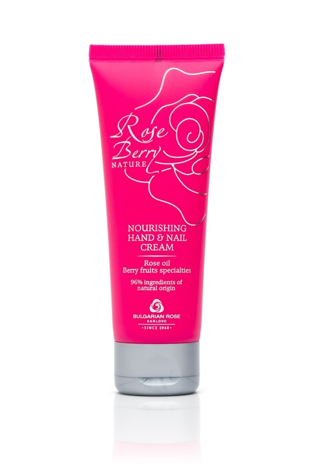 Rose Berry Nature – Crema nutritiva para manos y uñas 75 ml