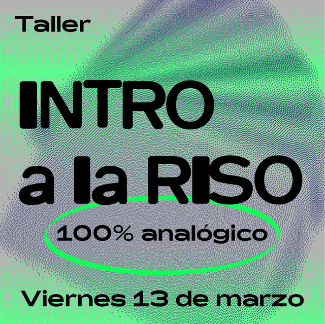 Taller de introducción a la Risografía