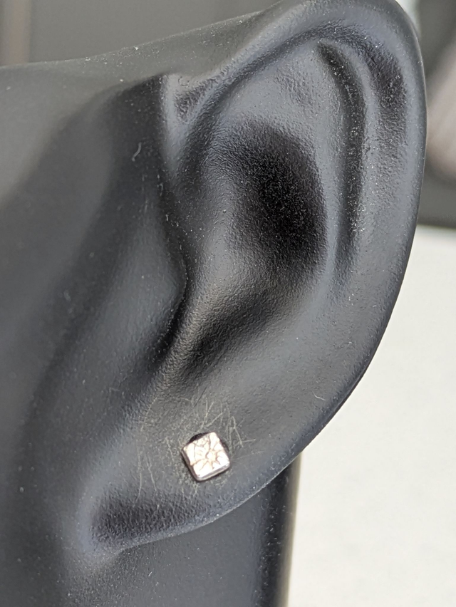 XSmall Square Earrings