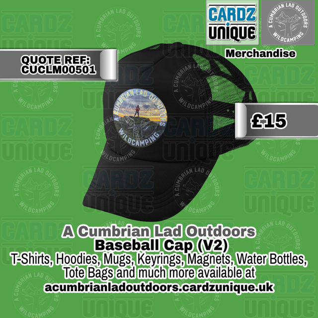 A Cumbrian Lad Outdoors (Baseball Cap)(V2)