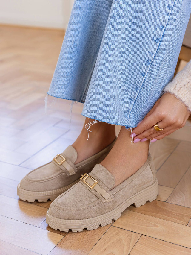 Moccassins beige