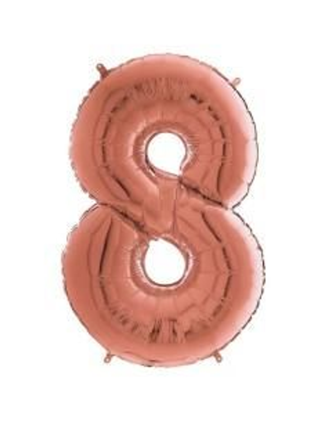 Numero 8 Rosa Gold
