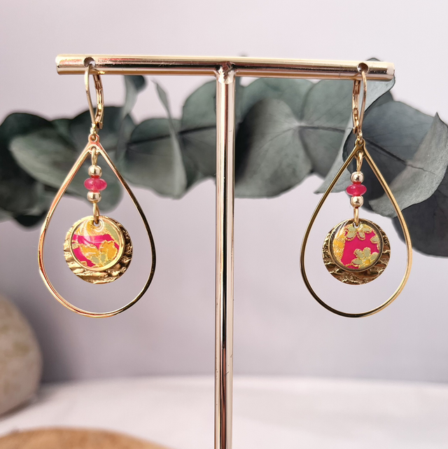 Boucles d’oreilles acier inoxydable