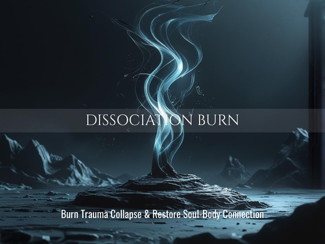 Dissociation Burn | Burn Trauma Collapse & Restore Soul-Body Connection | Same Day Delivery