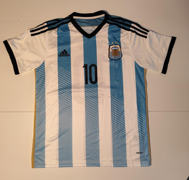 Gesigneerd Lionel Messi – Argentinië WK 2014 shirt