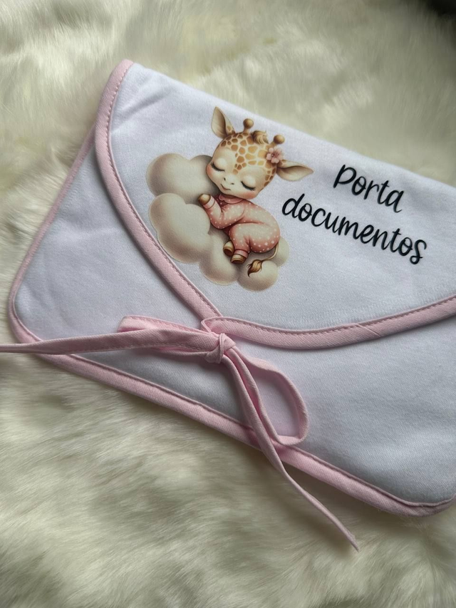 Porta Documentos Girafinha 