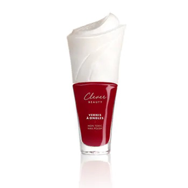 Vernis - #3 Inspirante Bordeaux Framboisé - Clever Beauty - 10,5mL