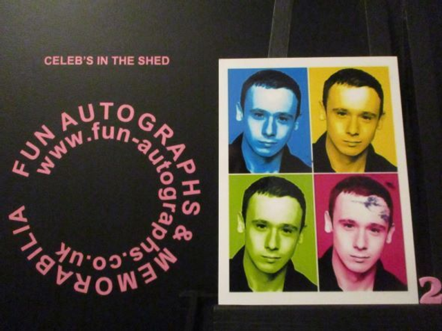 Jason Maza Authentic Autographed 6x4.5 Pop Art Limited Edition (2)