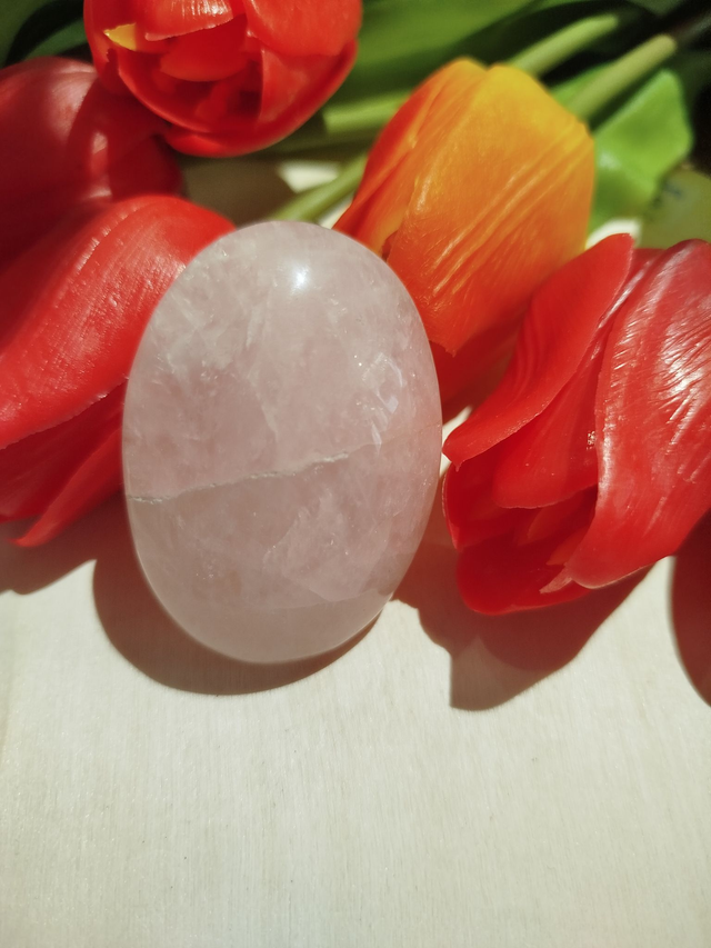 Galet de Quartz rose 