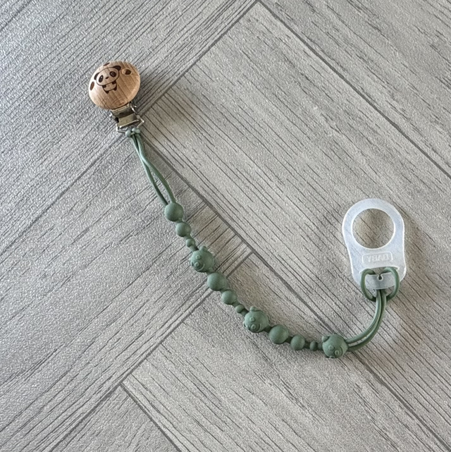 Panda Silicone Dummy Clip 