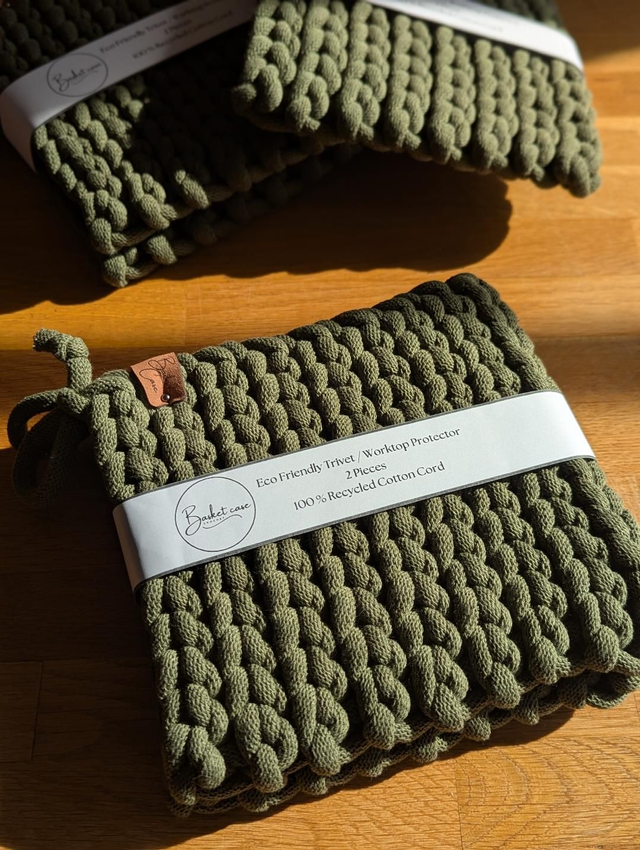 Made To Order Handmade Counter Saver / Trivet (Set of 2)