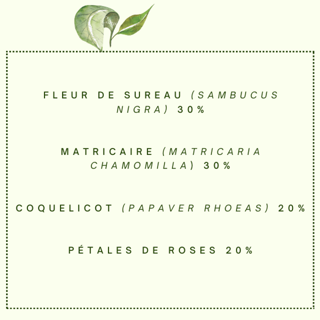 Tisane "La Fée Dodo" Aide à la détente et au sommeil