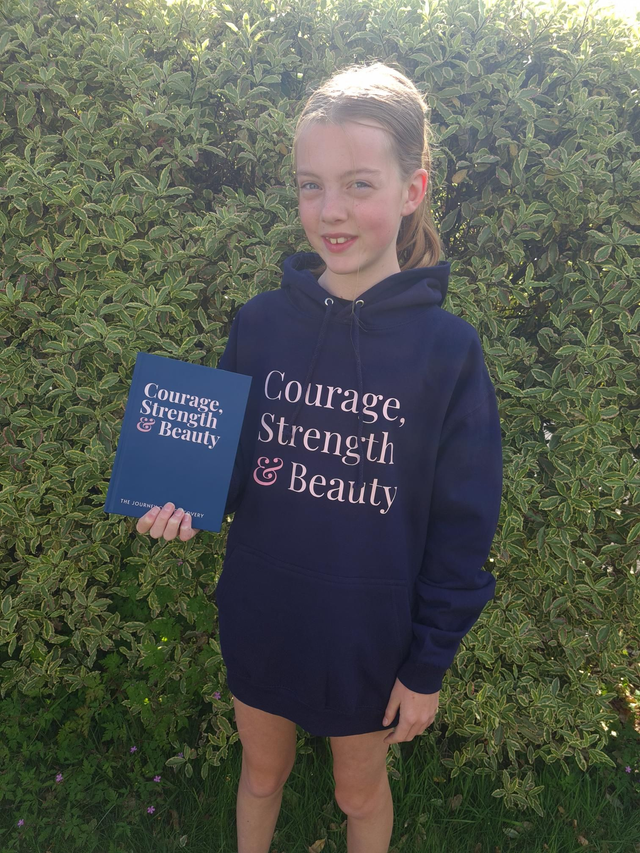 Courage, Strength &amp; Beauty Hoodie 