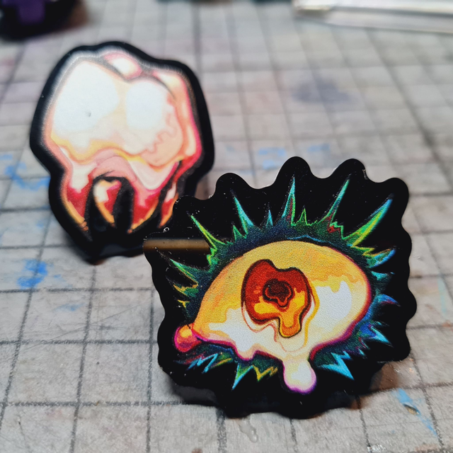 Tooth and Eye Pins
