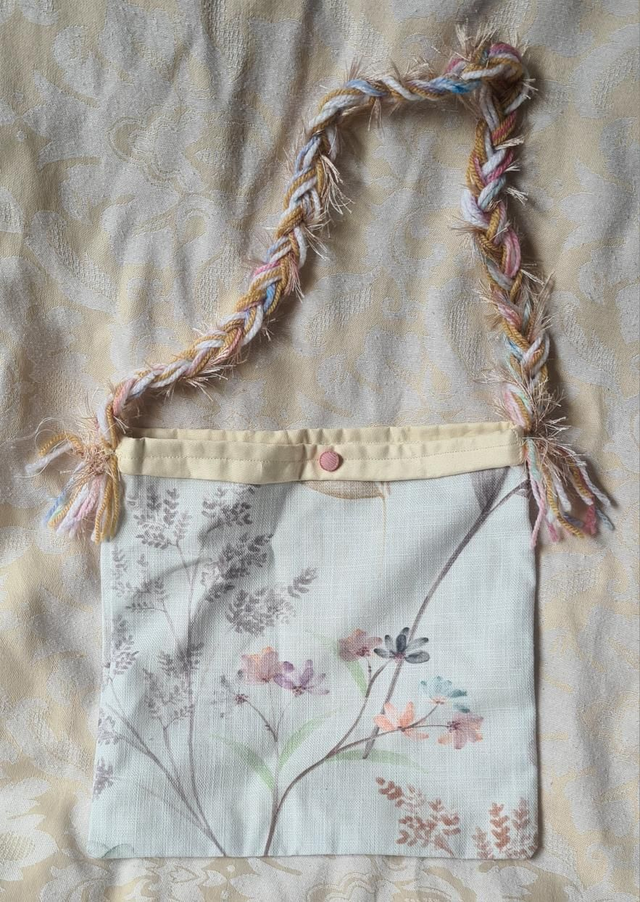Plaited Handle Tote Bag