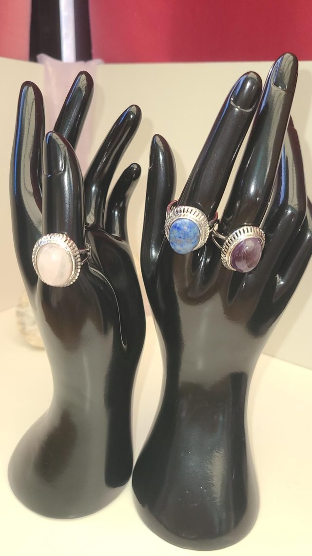 Bague avec cabochon 13x16