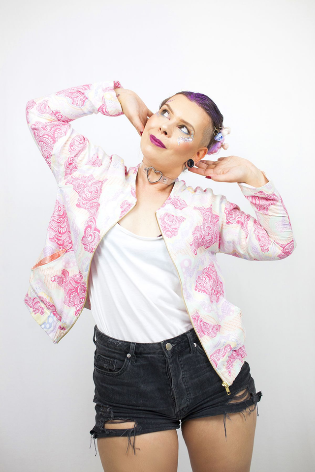 veste Kayo bubblegum pink