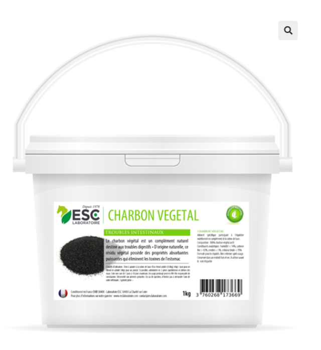 CHARBON VEGETAL – Confort intestinal cheval