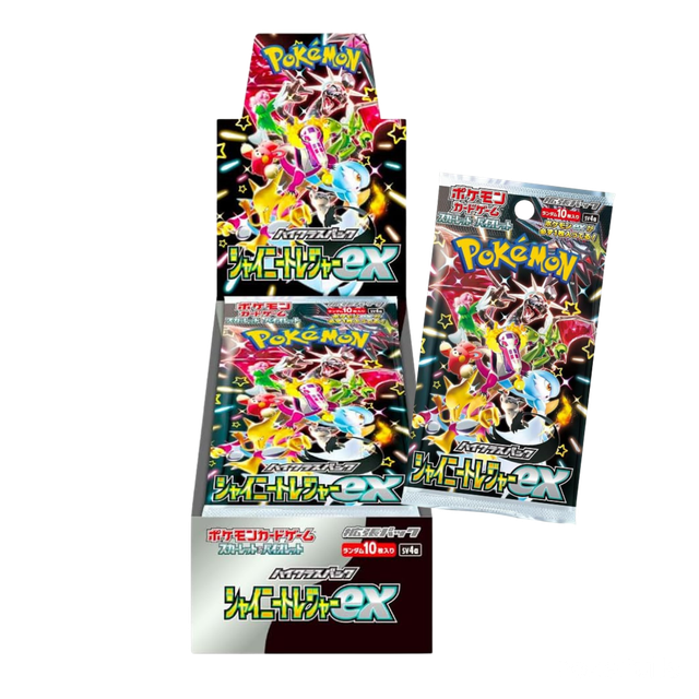 Pokémon TCG: Shiny Treasure Booster Box (sv4a) Japanese