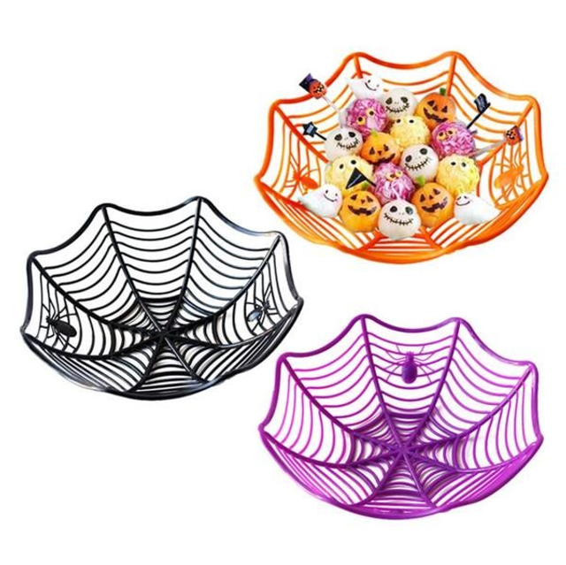 Bol Halloween 28cm Telaraña
