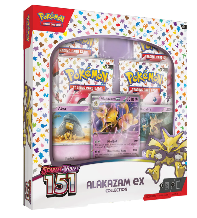 Acrílico Pokémon 151 Alakazam  ex Collection