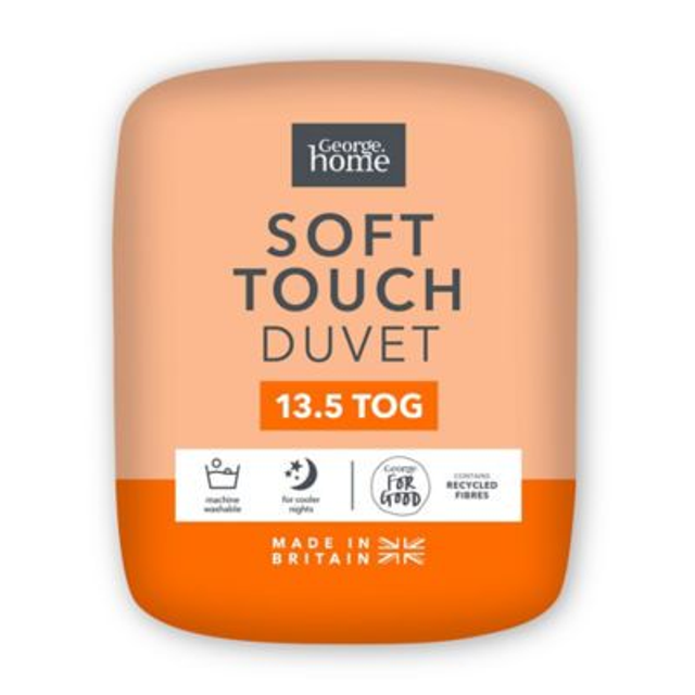 George Home 13.5 Tog Soft Touch Double Duvet