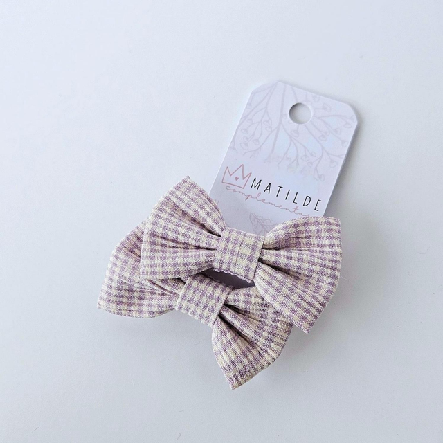 Minicolet Par Morado Cuadrille