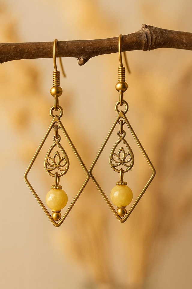 Boucles d’oreilles - Éclat Doré