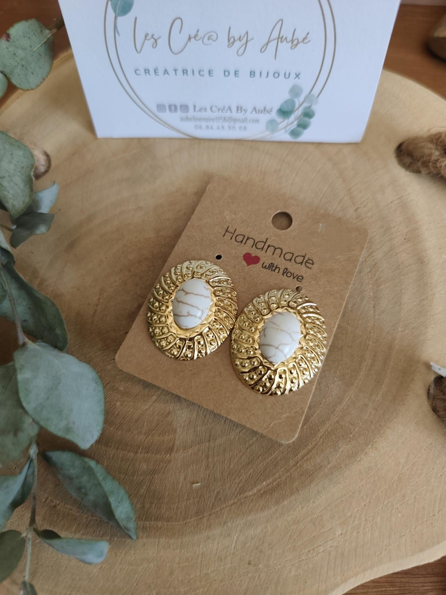 BO CHIC GOLD/ PIERRE MARBRE /CLIPS 0000745