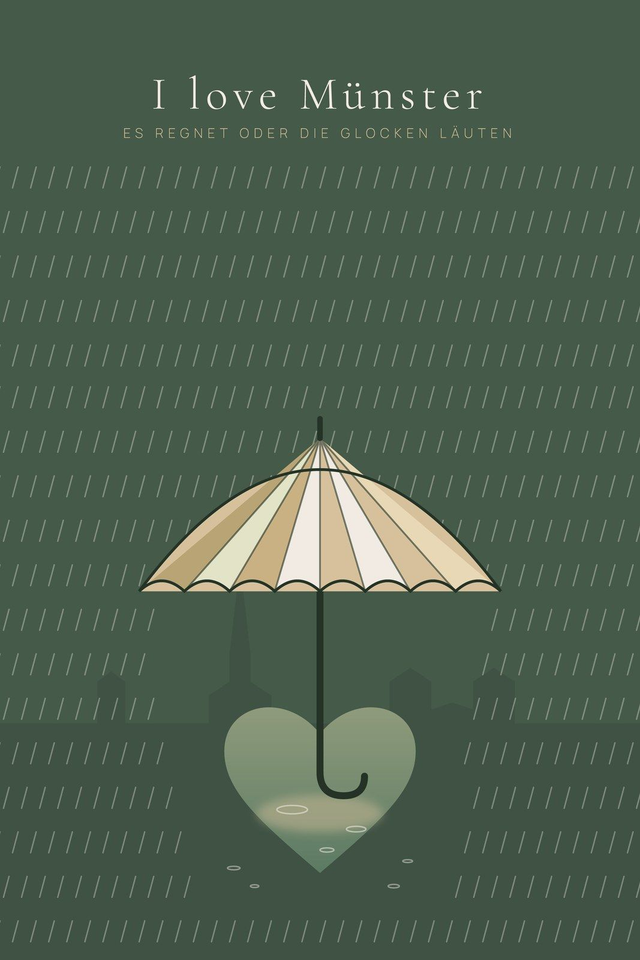 I love Münster – Regen