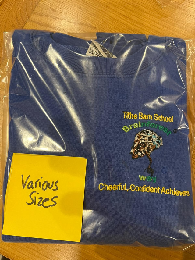 LOGO School Jersey Sweatshirt (Various Sizes)