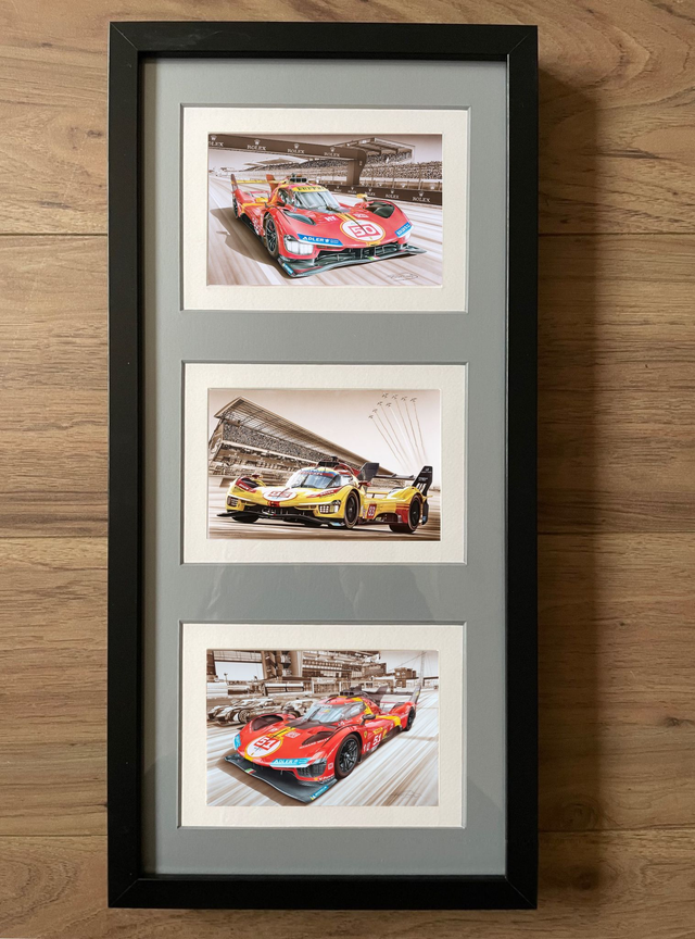 Ferrari 499P Le Mans Trio