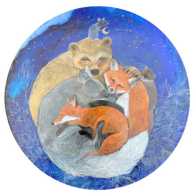 Grande Carte Constellation 20 cm de diamètre 