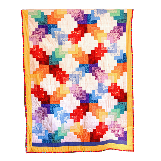 Multi-cor - Manta de Patchwork