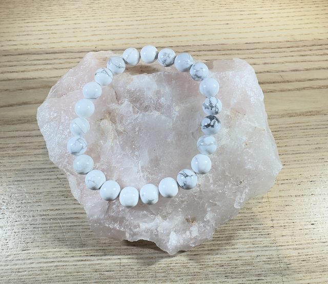 Howlite blanche