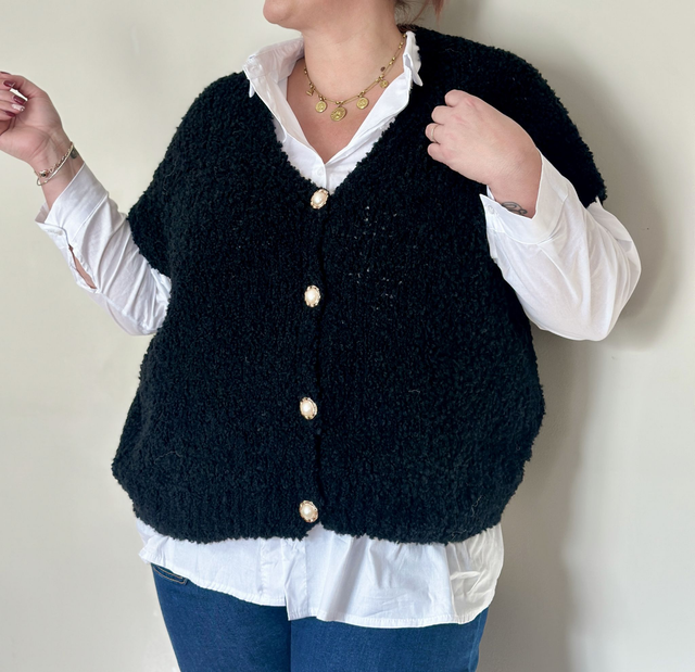 Gilet sans manches momoute T.U du 44 au 52