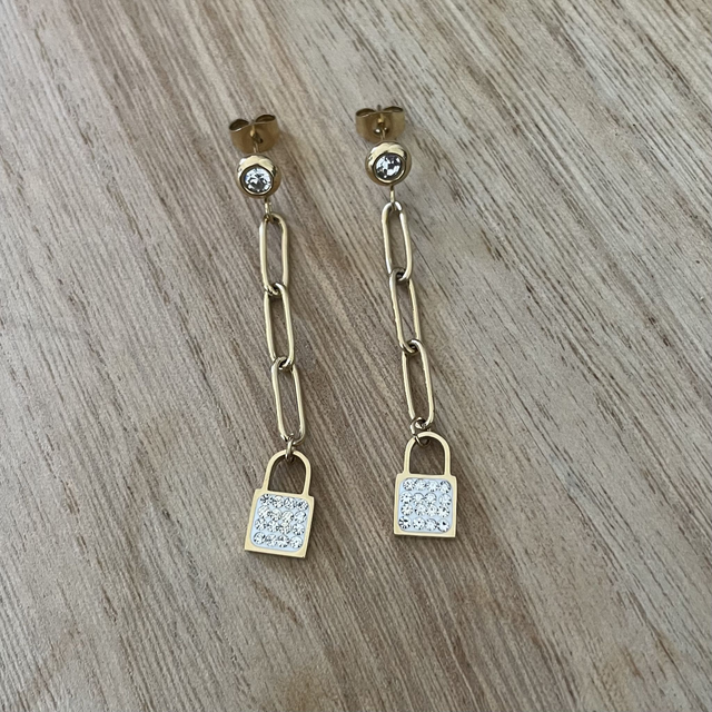 Boucles d’oreilles Cadenas 