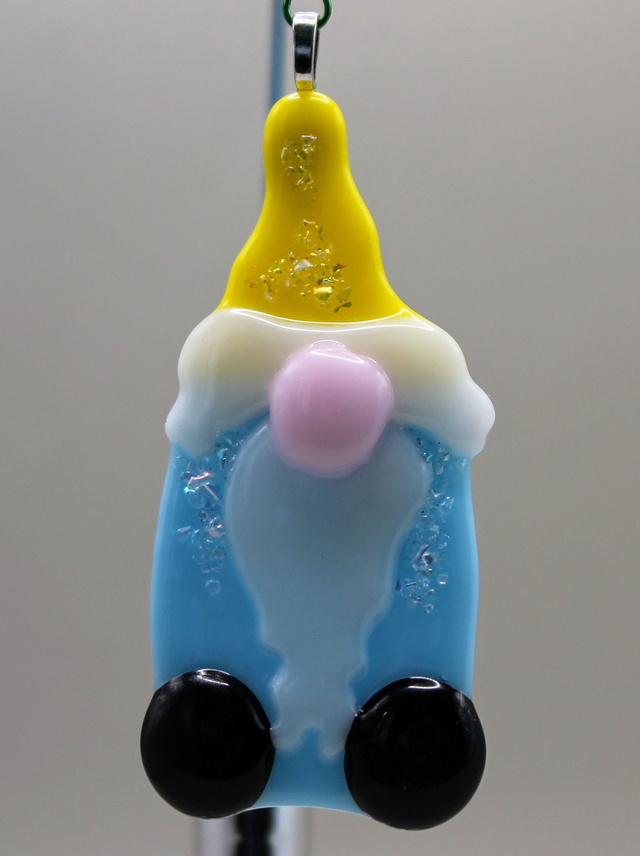 Christmas Gnome Tree Decoration Yellow Hat