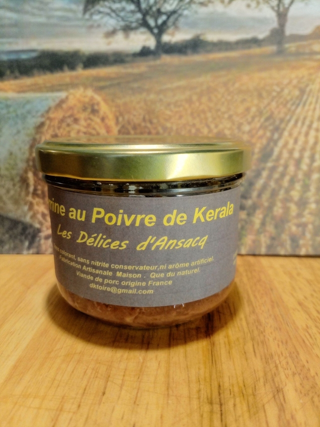 Terrine au Poivre vert de Kérala