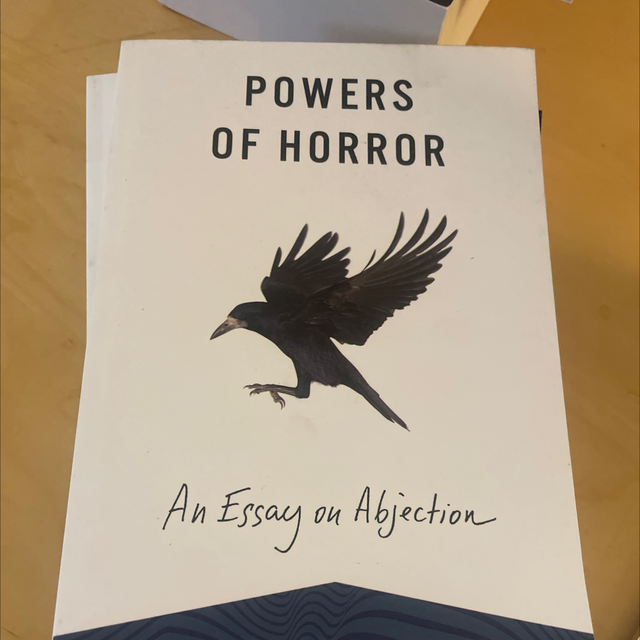 powers of horror julia kristeva