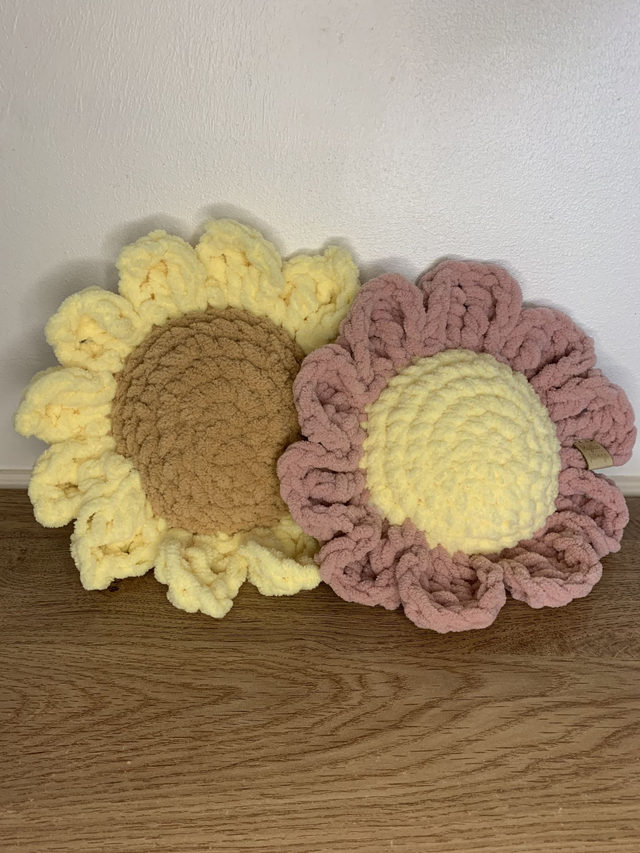 Flower pillows