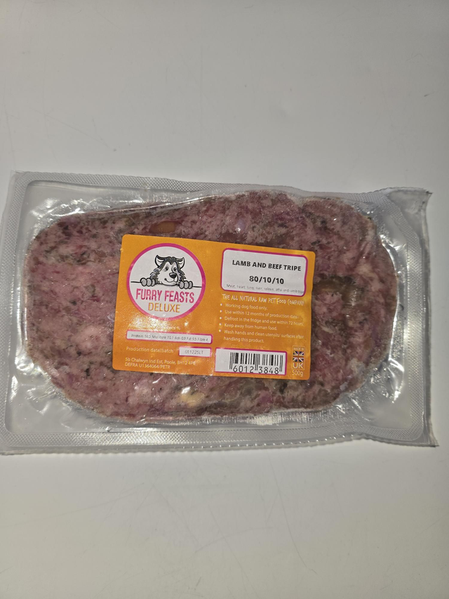 Lamb and Beef Tripe 80/10/10