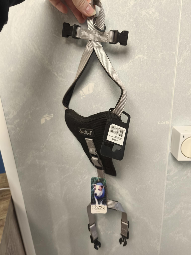 Harnais classic gris   32-46cm x 15mm