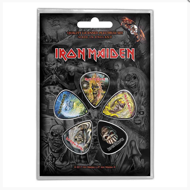 IRON MAIDEN PLECTRUM PACK: THE FACES OF EDDIE
